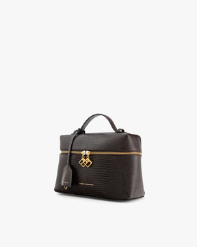 VAYA - Brun - Embossé Lézard