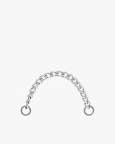CHAÎNE COURTE - 40 cm - Metal argenté-