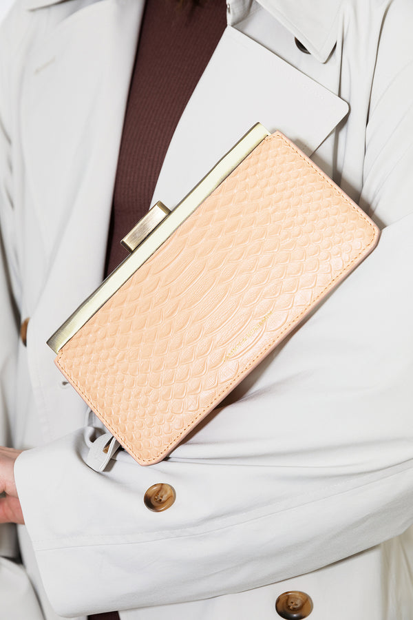 JEANNE BAGUETTE - Pêche - Embossé Python