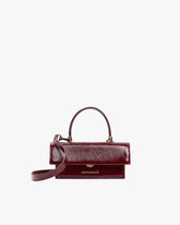 THEA MINI - Burgundy naplak