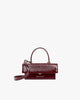 THEA MINI - Burgundy naplak