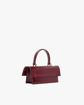 THEA MINI - Burgundy naplak