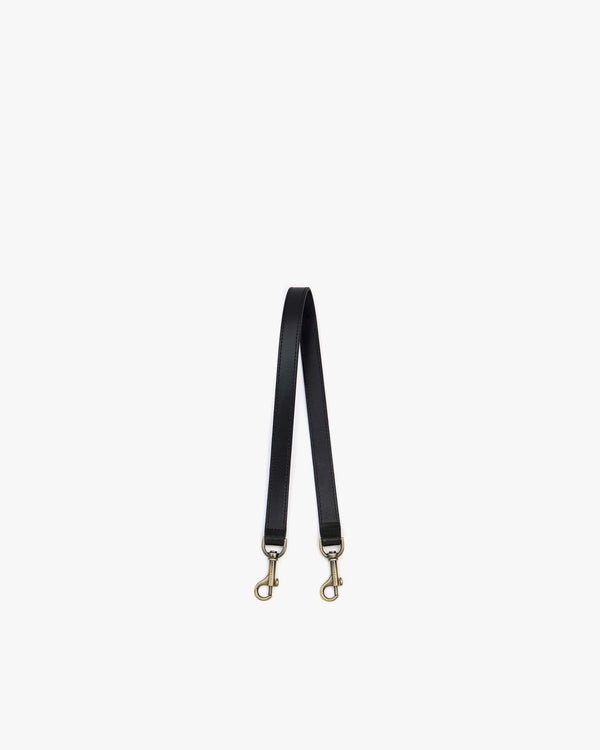 BANDOULIÈRE COURTE - 61 cm - Noir caviar-