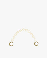 CHAÎNE COURTE - 40 cm - Résine ivoire-