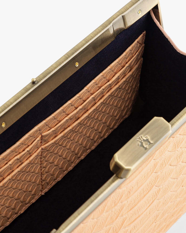 JEANNE BAGUETTE - Pêche - Embossé Python