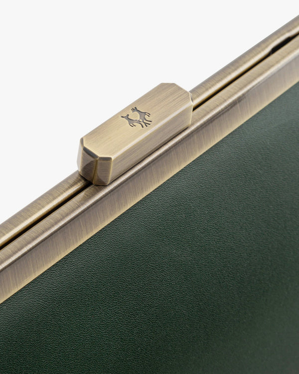JEANNE BAGUETTE - Emerald green - Showroom Sale