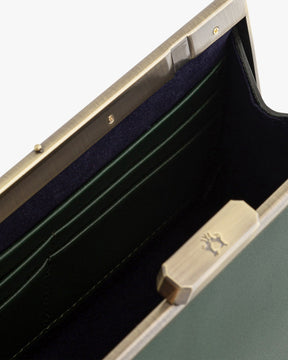 JEANNE BAGUETTE - Emerald green - Showroom Sale